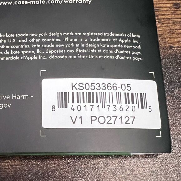 Kate Spade New York Apple iPhone 14/ Plus Ring Lens Protector in Stone Gold. New - Picture 7 of 8